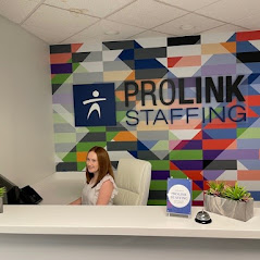 Reception at ProLink Staffing Dublin OH